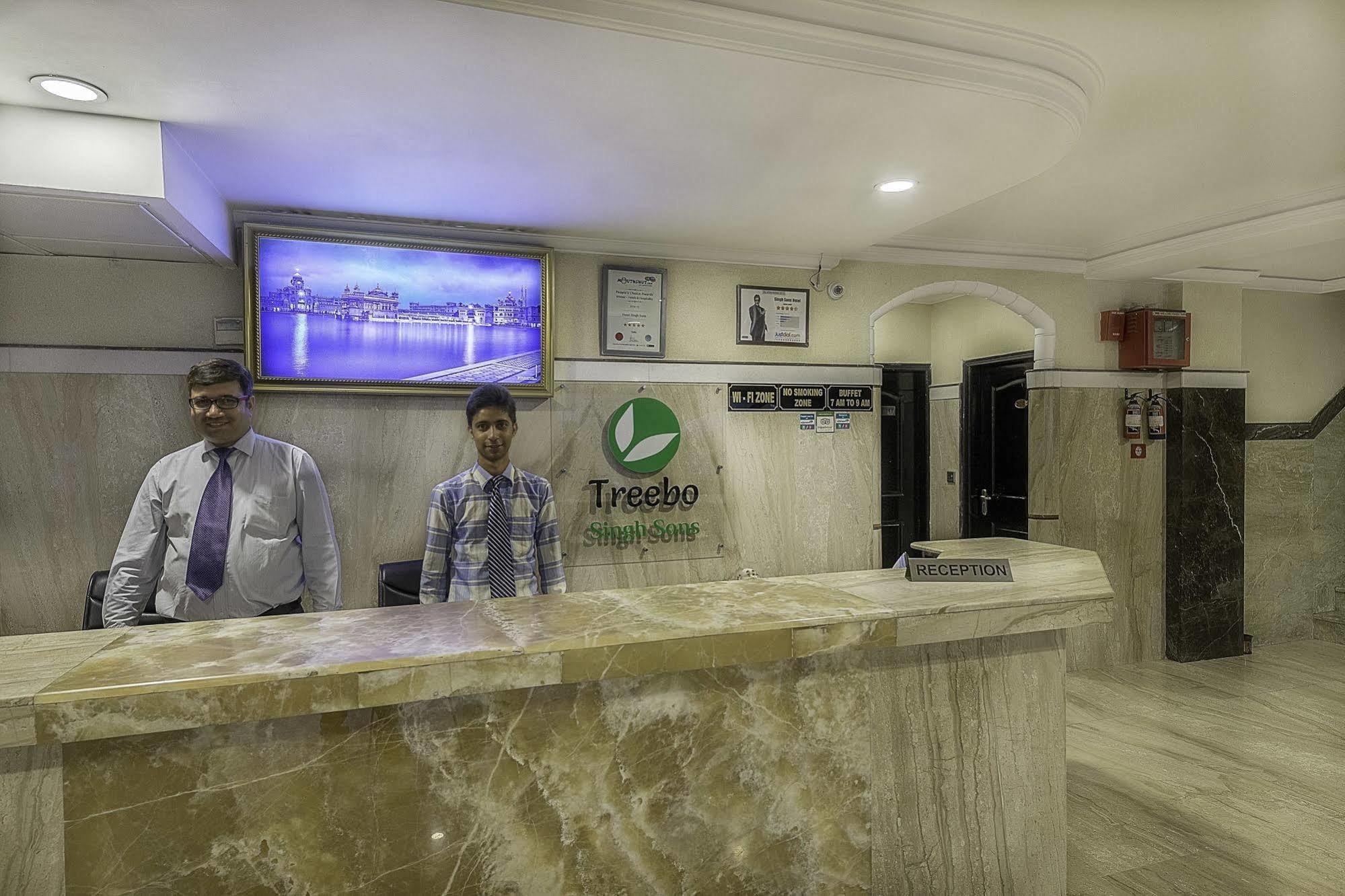 Treebo Trend Singh Sons Karol Bagh Hotell New Delhi Exteriör bild