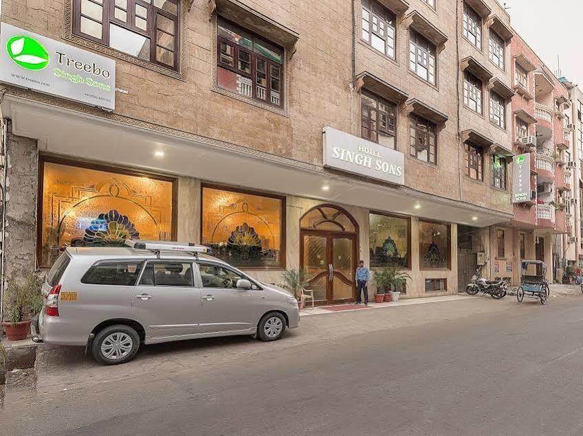 Treebo Trend Singh Sons Karol Bagh Hotell New Delhi Exteriör bild